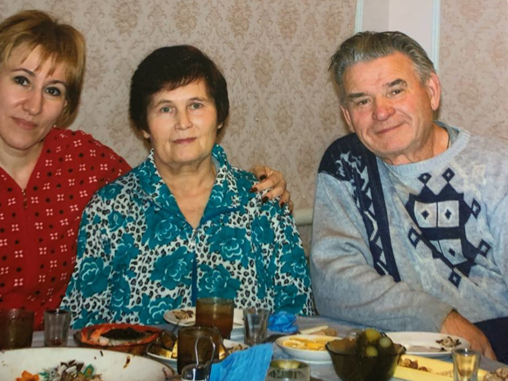 Dmitry Pimonov grandparents from the paternal side
