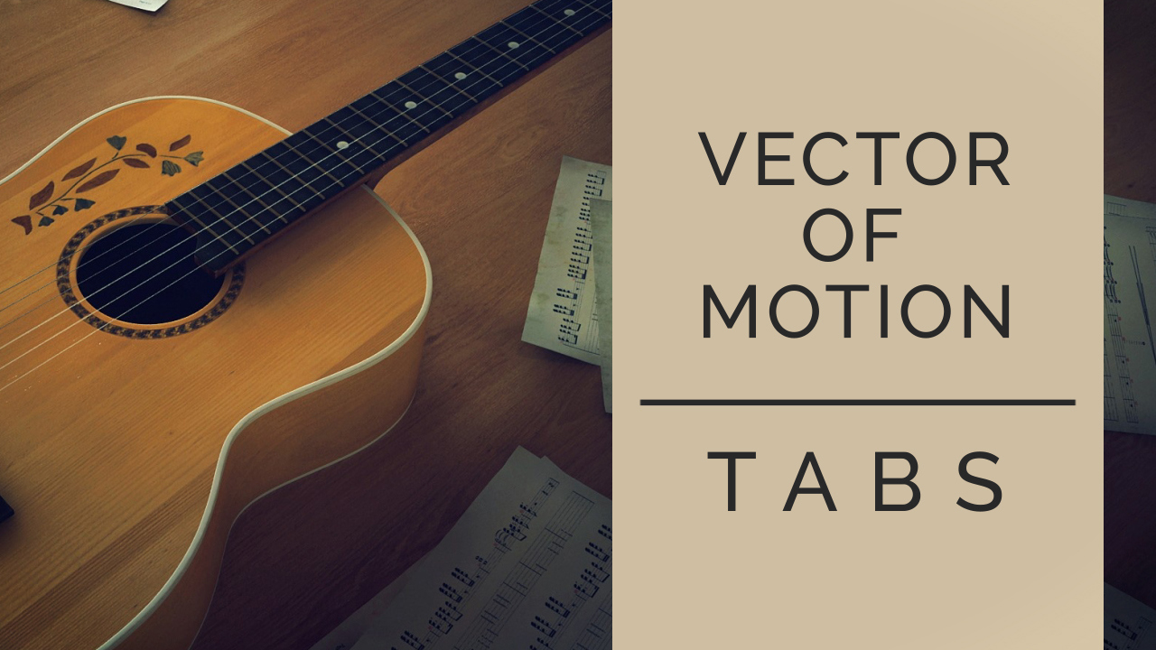 Tabs for “Vector of Motion”
