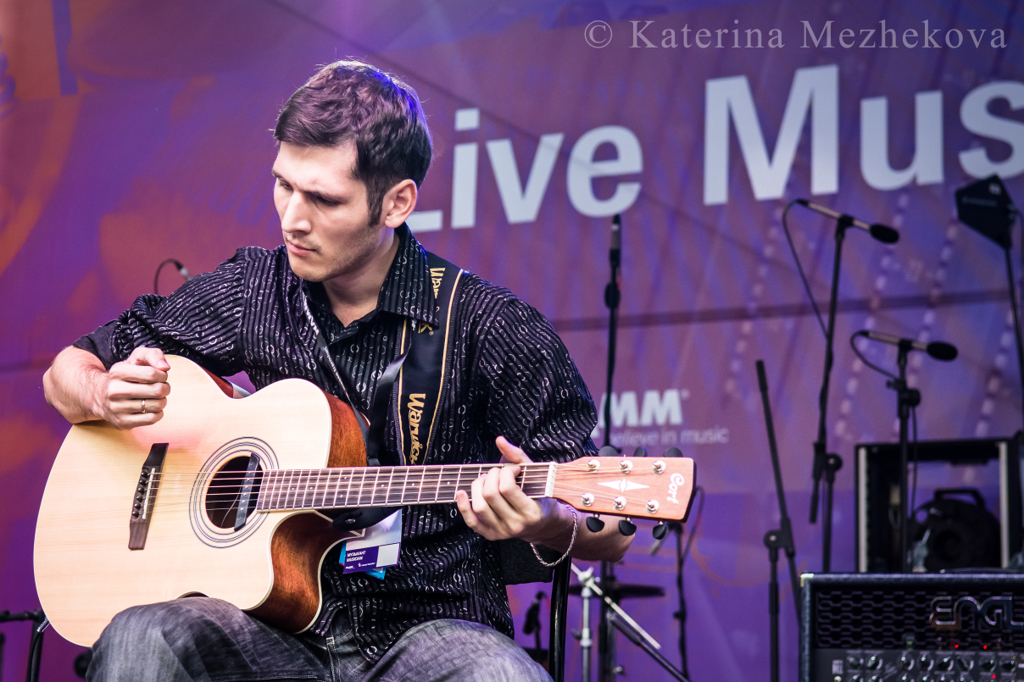 Выступление на NAMM Musikmesse 2014